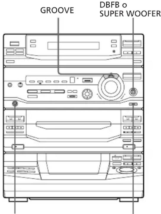 SONY LBTXB80AV - Ajuste del sonido - 1