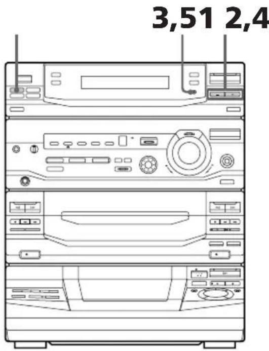 SONY LBTXB80AV - Passo 3: Acertar o relógio - 1