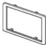 SONY XAVAX205DB - List des pieces pour installation - 8