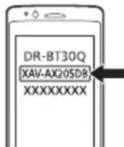SONY XAVAX205DB - Pairage et connexion d'un périphérique BLUETOOTH - 2