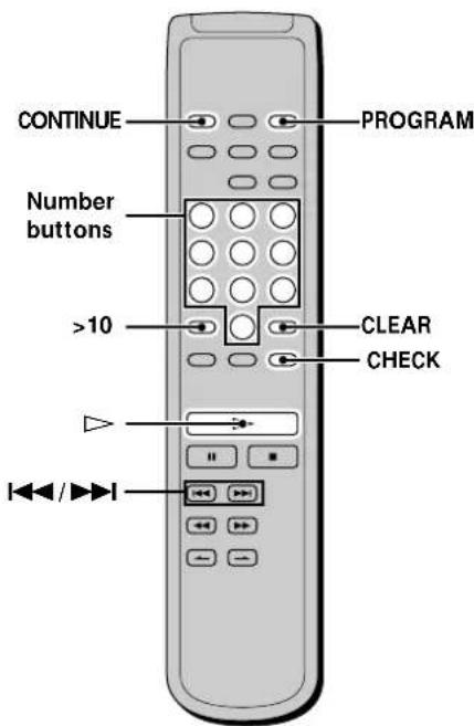 SONY SCD555ES - Creating Your Own Programme (Programme Play) - 1