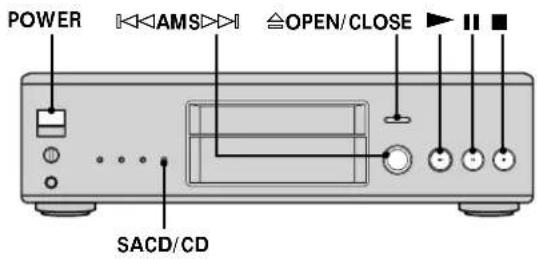 SONY SCD555ES - Playing a Disc - 1
