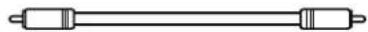 SONY SCD555ES - Coaxial digital cable (not supplied) - 1