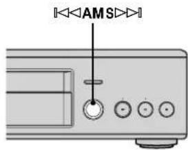 SONY SCD555ES - Localización de una pistapecifieda - 1