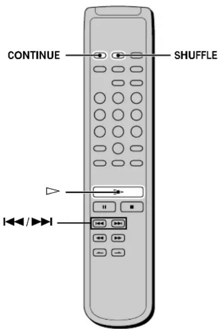 SONY SCD555ES - Lecture de plages dans un ordre quelconque - 1