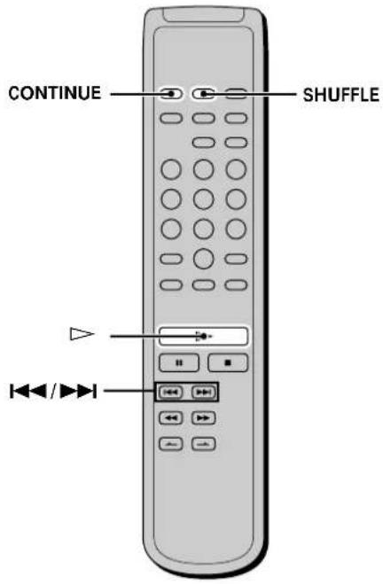 SONY SCD555ES - Playing Tracks in Random Order (Shuffle Play) - 1