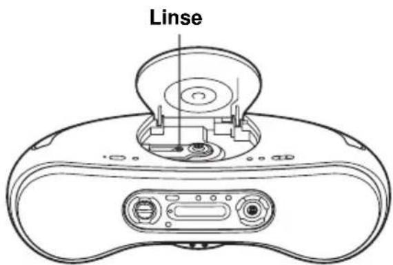SONY ZSSN10L - Reinigen der Linse - 1