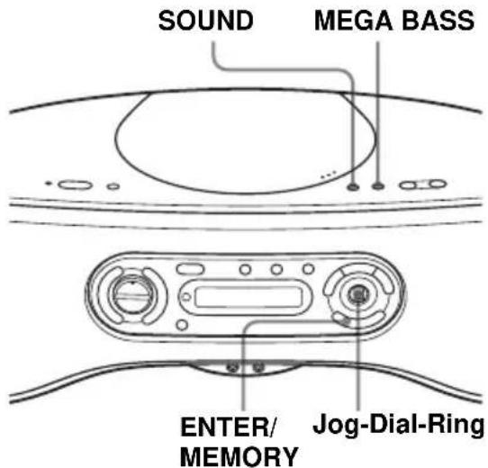 SONY ZSSN10L - Auswahlen der Klangbetonung - 1