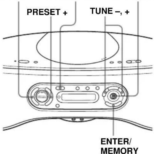 SONY ZSSN10L - Présélection des stations de radio - 1