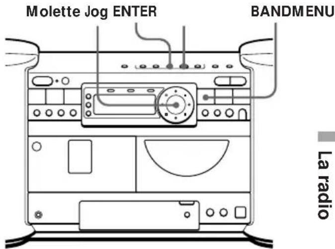 SONY ZSD7 - Présélection de stations de radio - 1