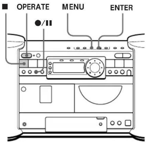 SONY ZSD7 - Weitere Funktionen stehen Ohnen mit folgenden Tasten zur Verfügung: - 1