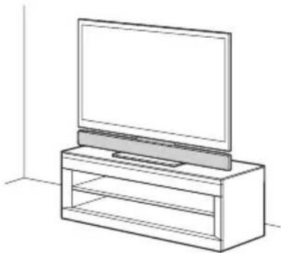SONY HTCT550W - Instalar a coluna no televator - 1