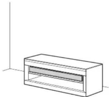 SONY HTCT550W - Instalar a coluna e o televator separadamente - 1
