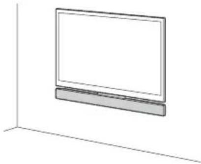 SONY HTCT550W - Instalar a coluna no televator - 2