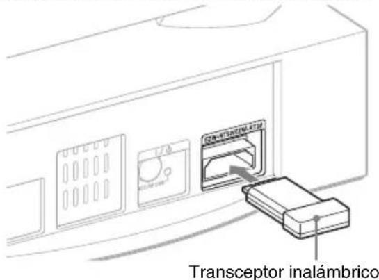 SONY HTCT550W - Instalación de los transceptores inalámbricos suministrados - 2