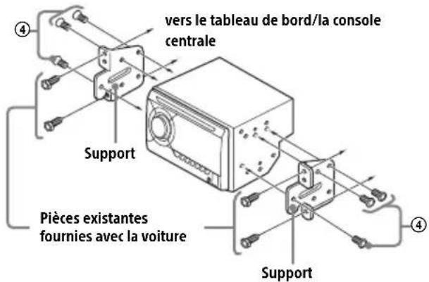 SONY WX800UI - Montage de l'appareil sur une voiture japonaise - 1