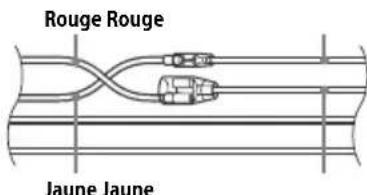 SONY WX800UI - Quand les positions des cables rouge et jaune sont inversées - 1