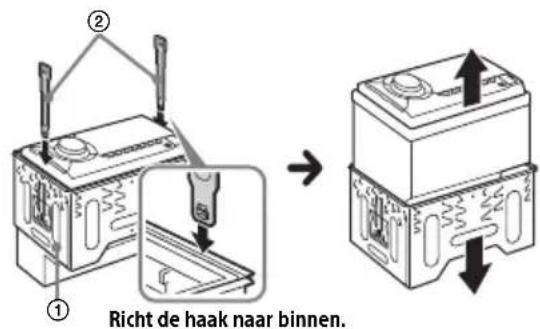 SONY WX800UI - De beugel verwijderen - 1