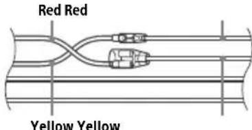 SONY WX800UI - When the positions of the red and yellow leads are inverted - 1