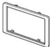 SONY WX800UI - Parts List for Installation - 3
