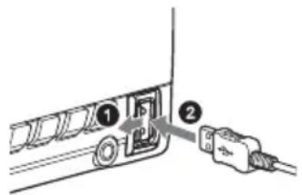 SONY WX800UI - Anschlieben eines USB-Geräts - 1