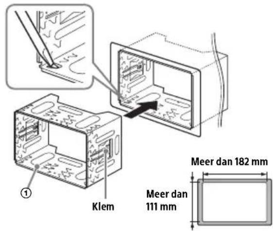 SONY WX800UI - Het apparaat monteren met de bijgeleverde beugel - 1