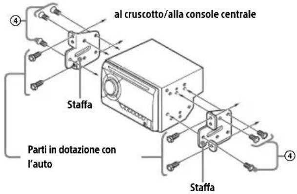 SONY WX800UI - Montaggio dell'apparecchio su un'auto giapponese - 1