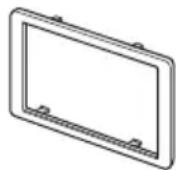 SONY WX800UI - Listedespièces pour installation - 3