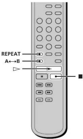 SONY SCDXA3000ES - Playing Tracks Repeatedly - 2