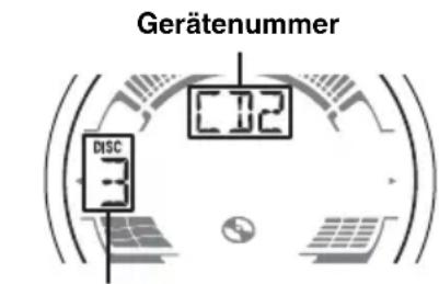 SONY CDXHS70MW - Auswahlen des Wechslers - 1