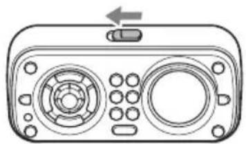 SONY CDXHS70MW - Inserting the disc in the unit - 1