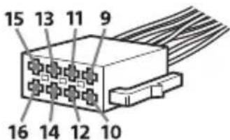 SONY CDXG1302U - Power connection diagram - 1