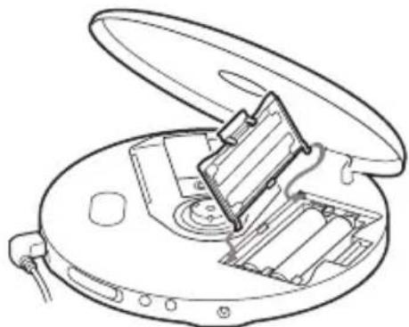 SONY DNE300CK - Para hacer la tapa del compartmento de las pilas - 1