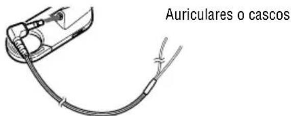 SONY DNE319 - Conecte el enchufe de los cascos/ auriculares al mando a distancia firmamente. - 2