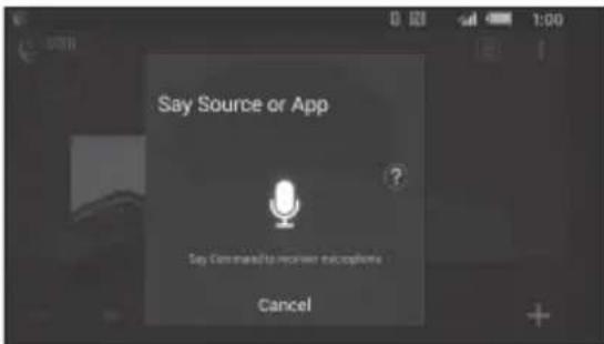 SONY MEXN4200BT - Per attivare il riconoscimento vocale - 1