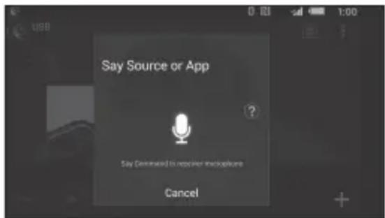 Say Source or App ? Say Continued to recover macrophons Cancel