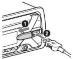 SONY MEXN4200BT - Подключение устройства USB - 1