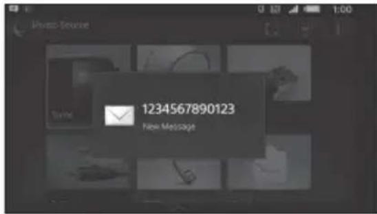 1234567890123 New Message