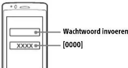 Wachtwoord invoeren [0000]