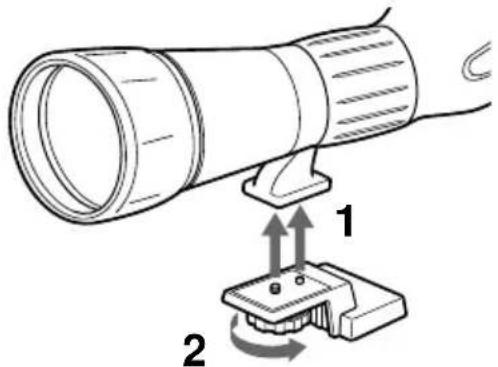 SONY VCLFS2K - Vérification de la nécessité d'un support de téléscope - 3
