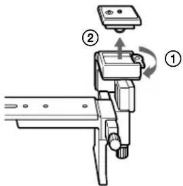 SONY VCLFS2K - Attaching the video camera recorder to the pedestal - 1