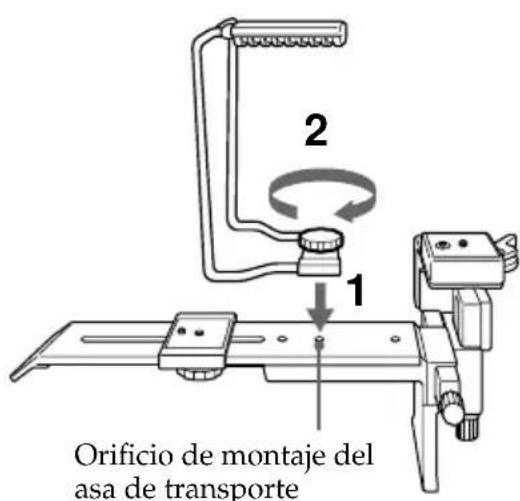 SONY VCLFS2K - Uso del asa de transporte - 1