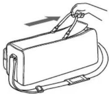 SONY VCLFS2K - Uso de la bolsa de transporte - 8