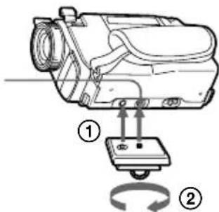 SONY VCLFS2K - Attaching the video camera recorder to the pedestal - 2