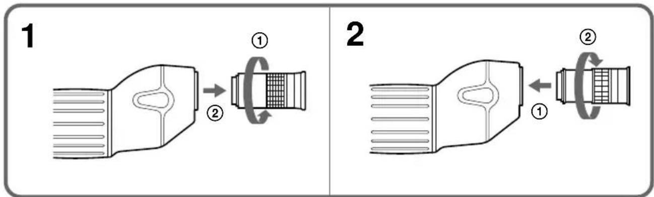 SONY VCLFS2K - Using the eyepiece for viewing - 1