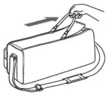 SONY VCLFS2K - Using the carrying bag - 8