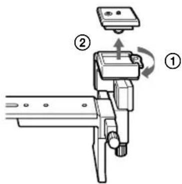 SONY VCLFS2K - Fijación de la videocamara al pedestal - 1