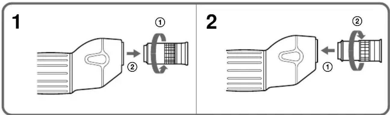 SONY VCLFS2K - Utilisation de l'oculaire pour l'observation - 1