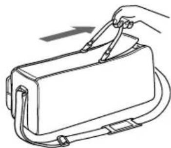 SONY VCLFS2K - Utilisation du sac de transport - 8