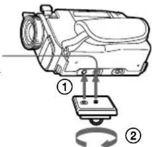 SONY VCLFS2K - Fijación de la videocamara al pedestal - 2